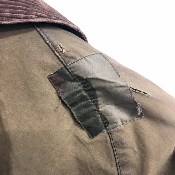 VINTAGE BARBOUR BEDALE A100 WAXED JACKET SIZE C44 - Picture 5 of 8